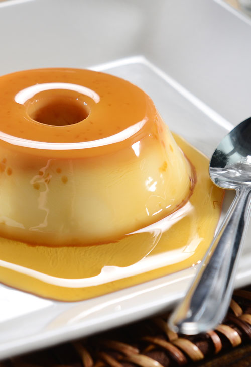 Receta de dulce flan de leche