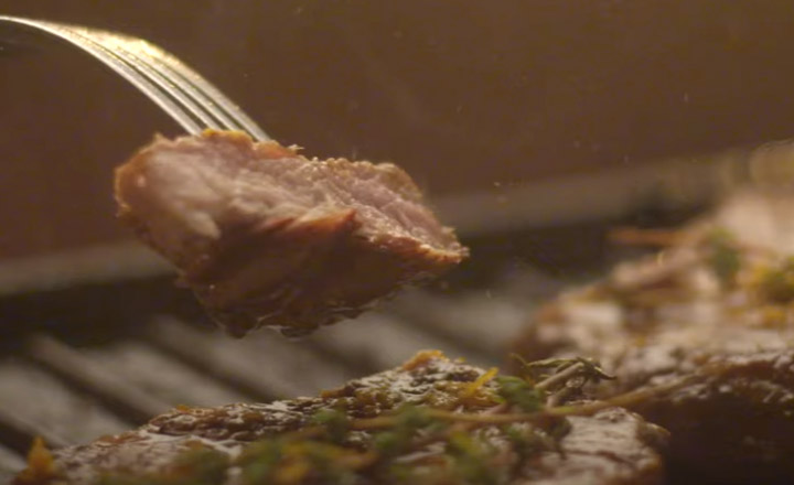 Video Steak de cerdo